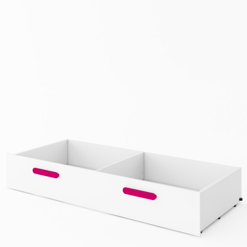 EU Single - 90 X 200 Cm Ottoman Storage Bed with Mattress, Pink