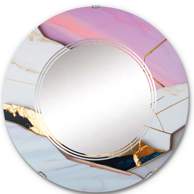 Miroir mural Pauliina, 24 po x 24 po