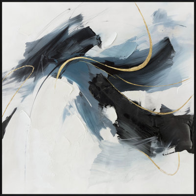 «Midnight Collision I», art mural sur toile