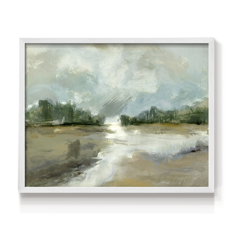 Lumière différente - impression encadrée - réarmable, H 11 po x l 14 po, Blanc