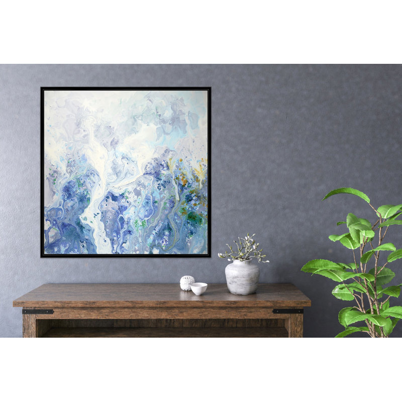 « motion »-« floater », reproduction d’art sur toile, Noir