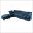 Double-Layer Cushion Modern Large U-Shaped Modular Sofa-35370058