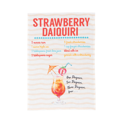 Serviette de cuisine Strawberry Daiquiri
