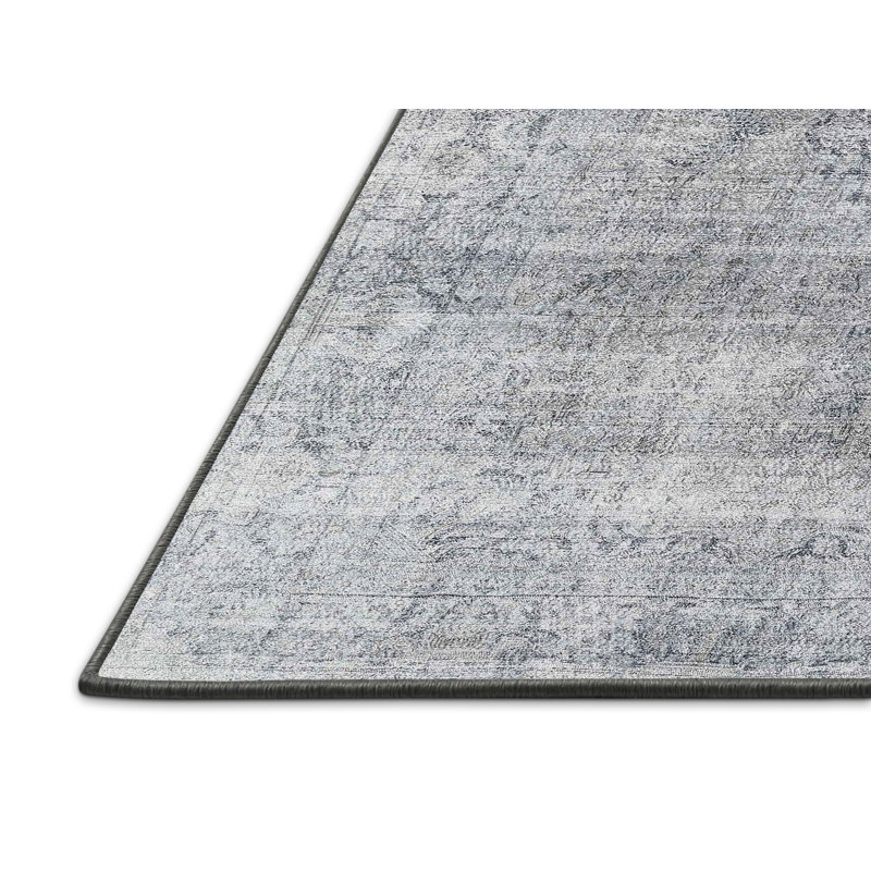 Tapis traditionnel gris / beige Demareo, Rectangle 3 pi x 5 pi
