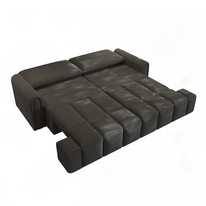 Canapé en tissu Modern, Noir