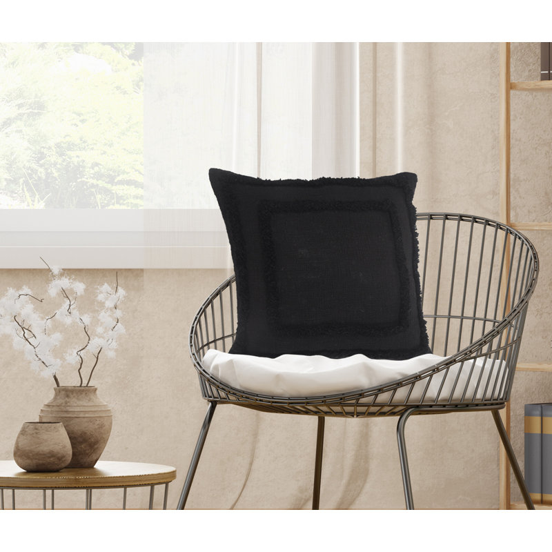 Coussin décoratif, Noir