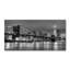 Aiesrom Black And White - Brooklyn Bridge - No Frame Print on Glass