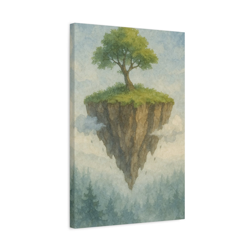 Aaroon Single Picture Frame Print on Canvas, 60.96 cm H x 40.64 cm W