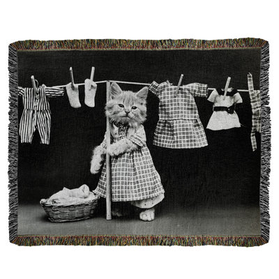 Nico Russo Hand Woven Throw Blanket