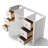 Lauren 47 " Single Bathroom Vanity Base