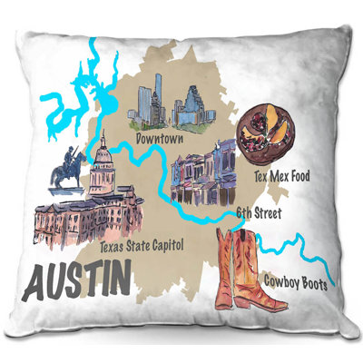 Reversible Throw Pillow