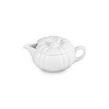 Le Creuset Stoneware Pumpkin Gravy Boat With Lid, 14 Oz. - Olive