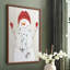 Festive Snowman III, reproduction encadrée - bois massif-923069228-923069269