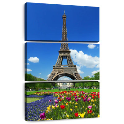 Eiffel Tower At Springtime