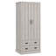  2 Door 2 Drawer Wardrobe-103840082
