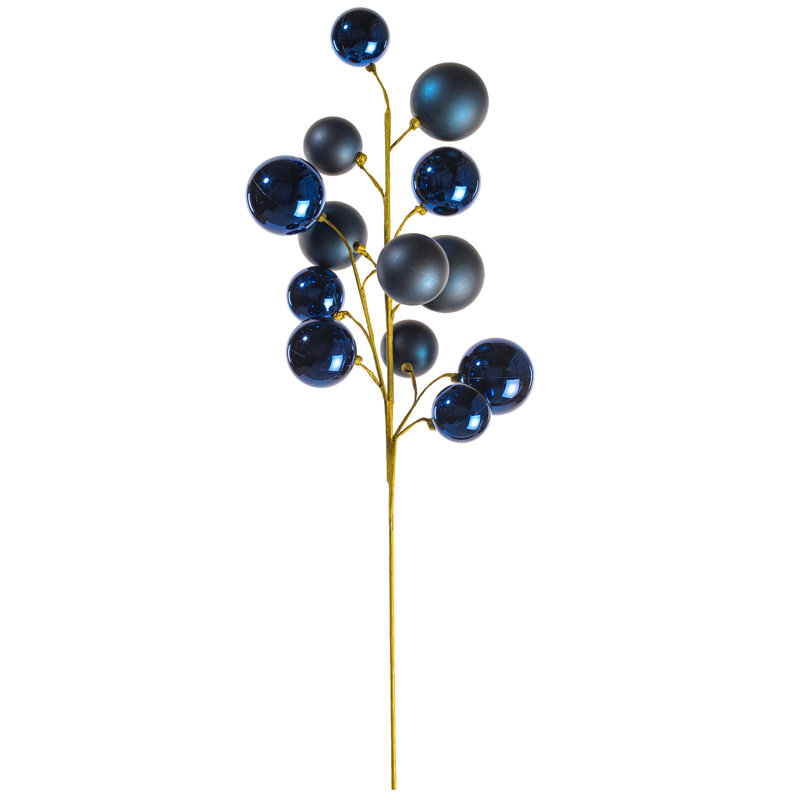  Vaporisateur d'ornement boule bleue de 30 po., Bleu minuit