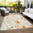 Machine Washable Indoor/Outdoor Claudian ACN1500 Ivory Rug-103146845