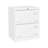 White Filing Cabinet For Office Use - 2 Drawers With Lock, Enhance Aesthetics - Interior Design Metal Locking, Tidy Space, Facilitate File Search-2014116397