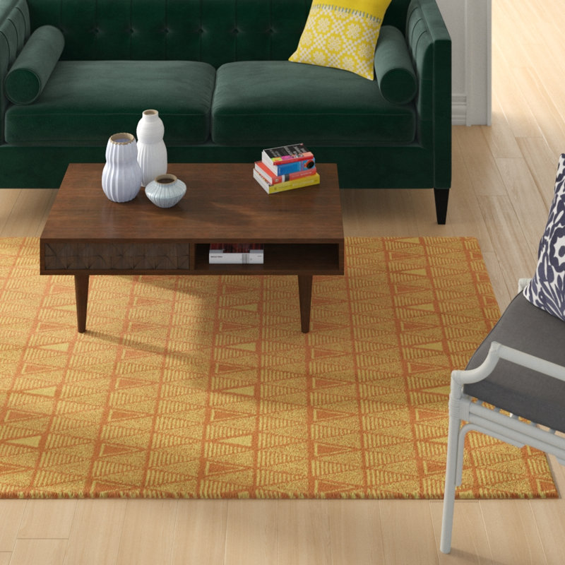 Jordao Geometric Indoor Rug, Rectangle 5' x 7'