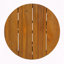 Table d'appoint d'extérieur Acacia