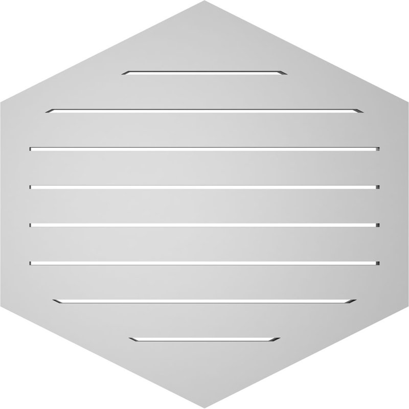Pente verticale verticale en uréthane 6 pi, H 1,5 po x l 28 po x L 28 po