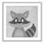 Impression sur papier Cheery Racoon-47841930-47841939