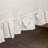 Lory Season Retro Farmhouse Ruffle Tablecloth Cotton Flounces Trim Washable Table Cover Tablecloths For Rectangle Table Baby Shower Kitchen Party Wedding Decor,White,-2100442815