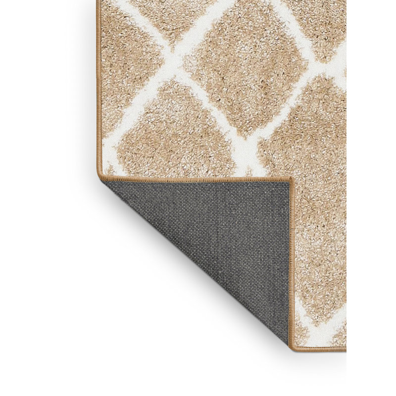 Tapis beige contemporain, Rectangle 8 pi x 10 pi