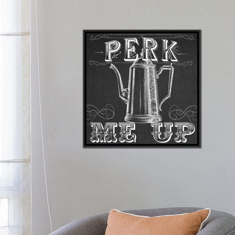 «Kitchen Sass III», affiche vintage sur toile, H 18 po x l 18 po x P 1,5 po, Toile encadrée noire, Pas de tapis