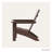 POLYWOOD X Sol 72 Jamarion Adirondack Chair in Mahogany-104329955