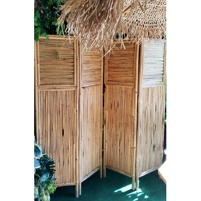 4 Panel Bamboo Screen Enclosure, 96"W X 48"H