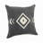 Modern Black/White Geometric Stonewashed Handmade Cotton Throw Pillow Set
