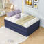 Lit plateforme en bois avec 4 tiroirs de rangement-534745296-534745303