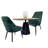Anbar Round Metal Base Dining Table