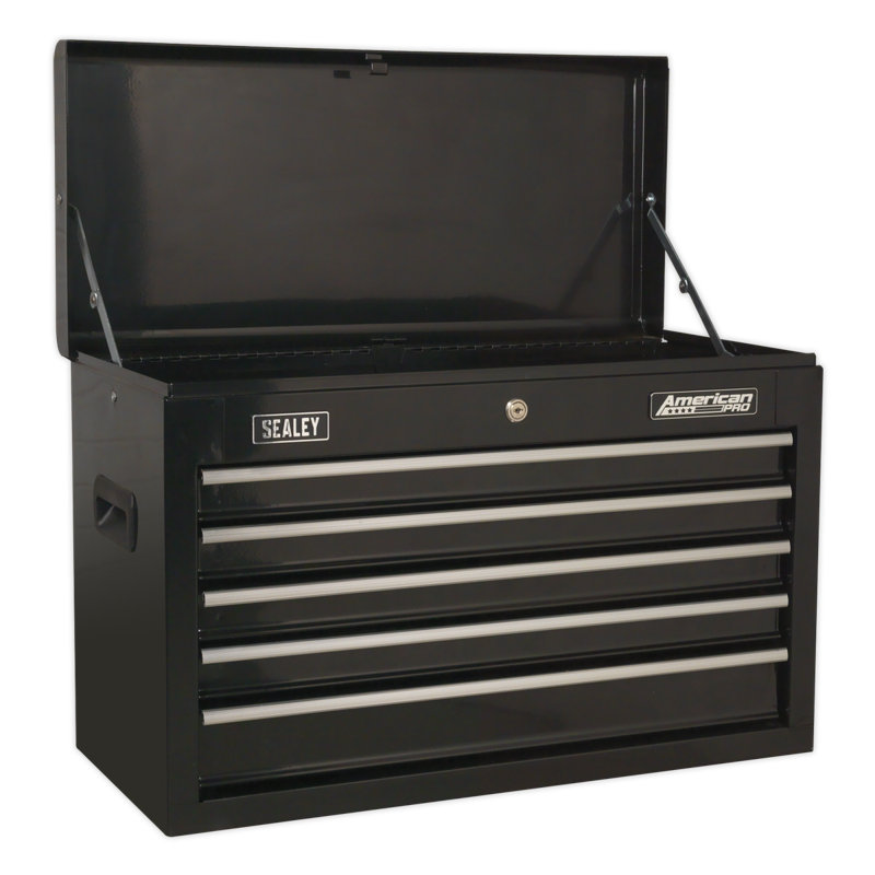Metal Single Storage Cabinet ( 43cm H x 66cm W x 30.5cm D), Black