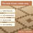 Faux-Jute Akita Moroccan Lattice Flat-Weave Beige Area Rug-87053538