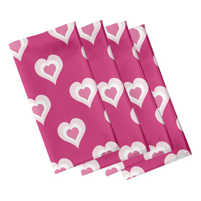 Serviette Saint-Valentin