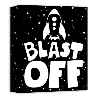 Magallon Blast Off Canvas Art