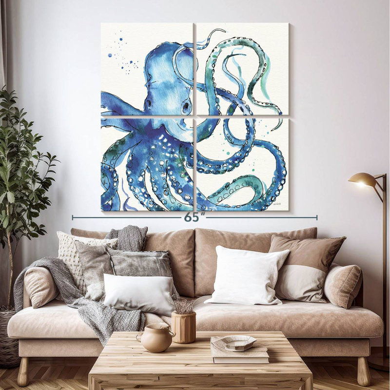 Brampt Deep Sea XII, 50" H x 50" W