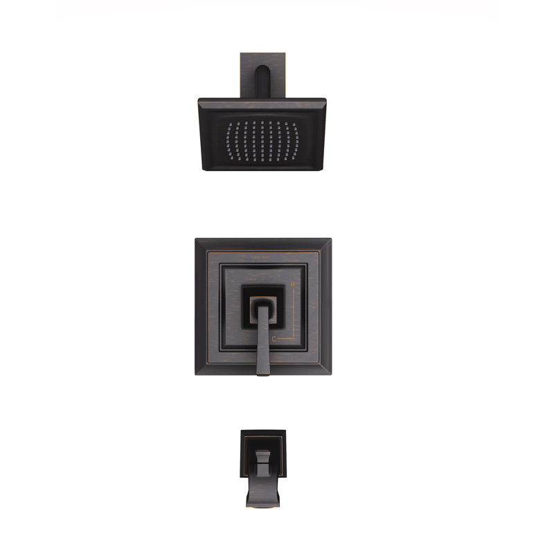 Town Square S Tub & Shower Faucet, Legacy Bronze