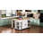 47 Inch Extendable Kitchen Island With Dining Table, Internal Storage, And Power Outlets For Modern Kitchens-16598870