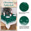 Snowflake Christmas Tablecloth in Waterproof Polyester | Spill-Proof & Washable Festive Cover for Dining Room, Kitchen & Holiday Parties-297098794