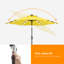 Parasol de marché lumineux 90 po Davinna-884763867