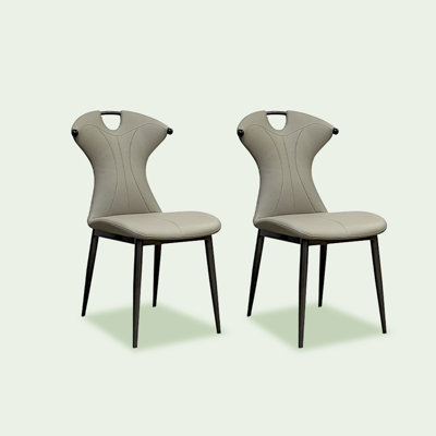 35.04"" Solid Back Upholstered side Chair(Set of 2) -  Corrigan StudioÂ®, 036E0EB351F34F33A54363B9D8047966