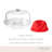 Multi-Functional Acrylic Server with Round Cake Mold