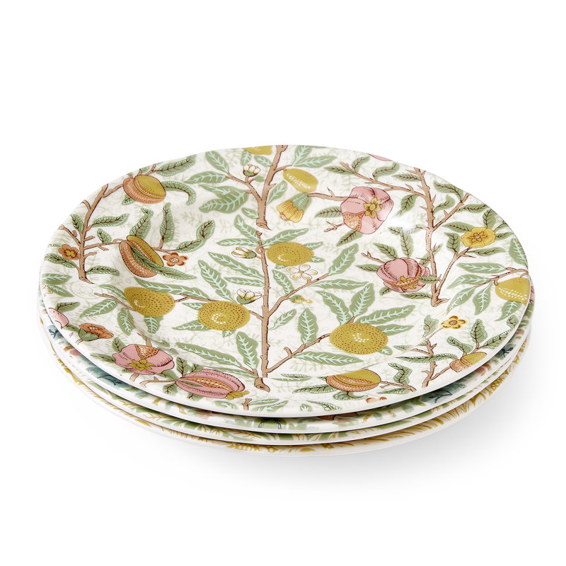 Assiette à salade Spode Morris & Co