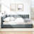 Mid-Century Style Full Bed, Gray Velvet Upholstered With And For Bedroom/Living Room Daybed Frame, Stable Construction Comfortable /-1533898104