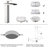 Vessel Sink Faucet Single-handle Bathroom Faucet with Drain Assembly-117095280