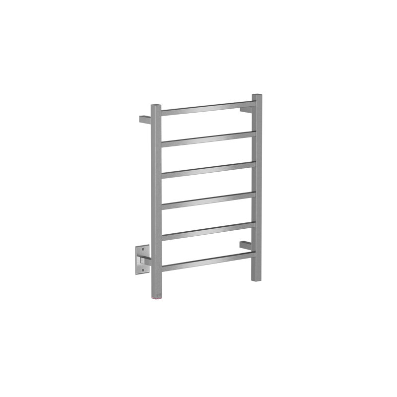 Porte-serviettes mural Cubic, Acier inoxydable brossé