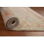 Tapis beige en laine noué à la main de conception unique 3 pi x 3 pi 11 po New Age
